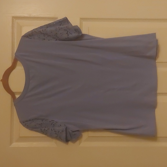 Denim & Co short sleeve top. - Picture 4 of 6
